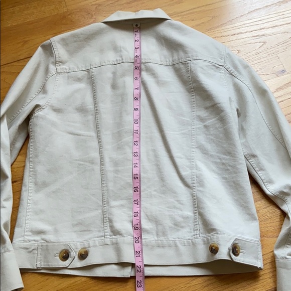 SOLD! Eddie Bauer linen cotton jacket - Picture 6 of 8